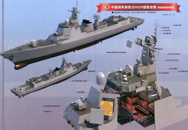 Max版正式亮相中国海军下一代驱逐舰何时亮相？k8凯发入口央视首次公开！052D型Pro(图2)