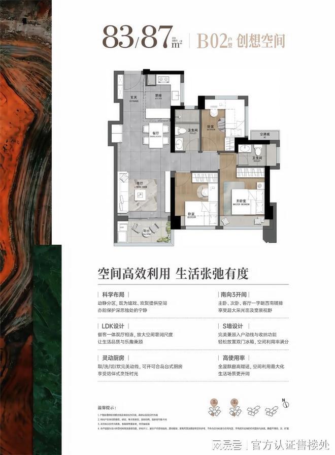 攻略：83-113㎡全能户型解析指南｜龙岗星河盛境瑞府户型优选(图9)